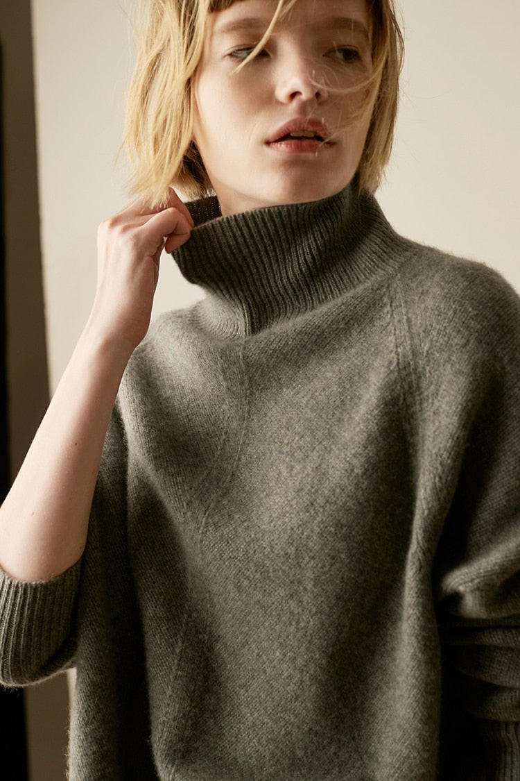 Sweater Oversize en Cachemire